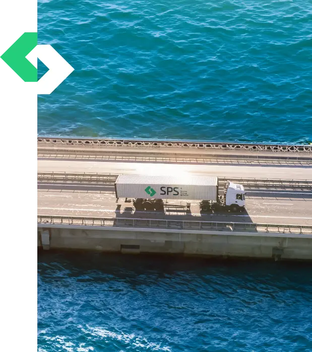 Vehículo de Servicios Procargo del Sureste en la carretera