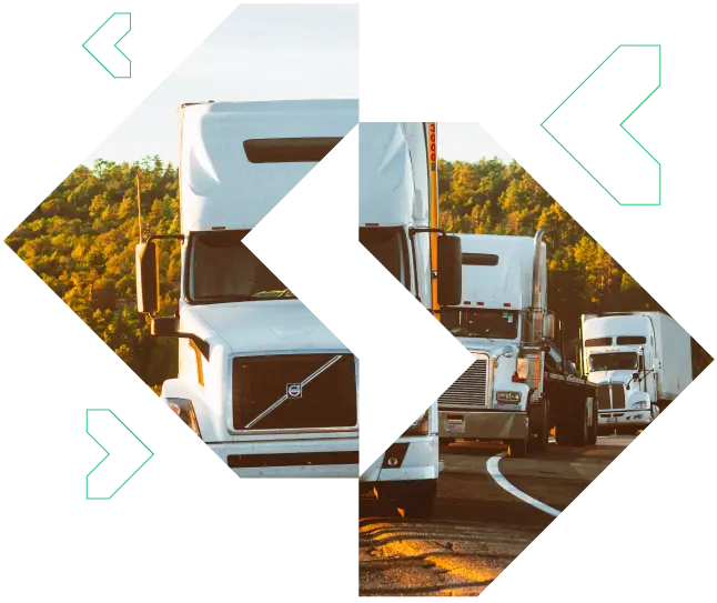 Vehículos de transporte sobre la carretera